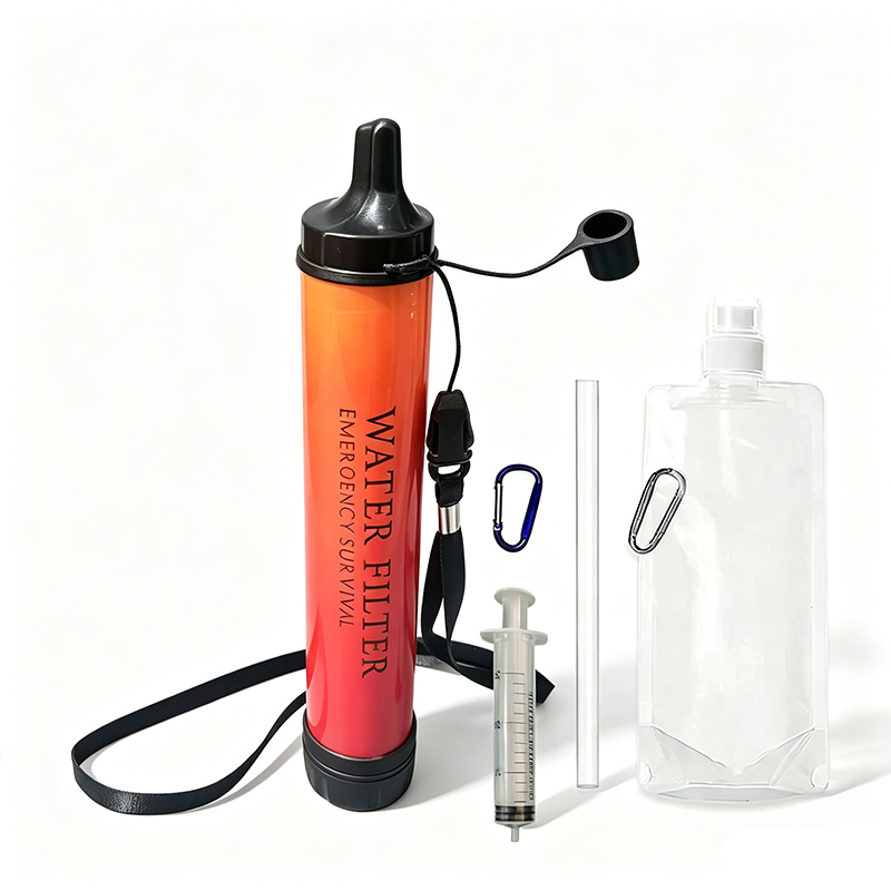 Water Purification Straw - Filtro Purificador de Água para Emergências