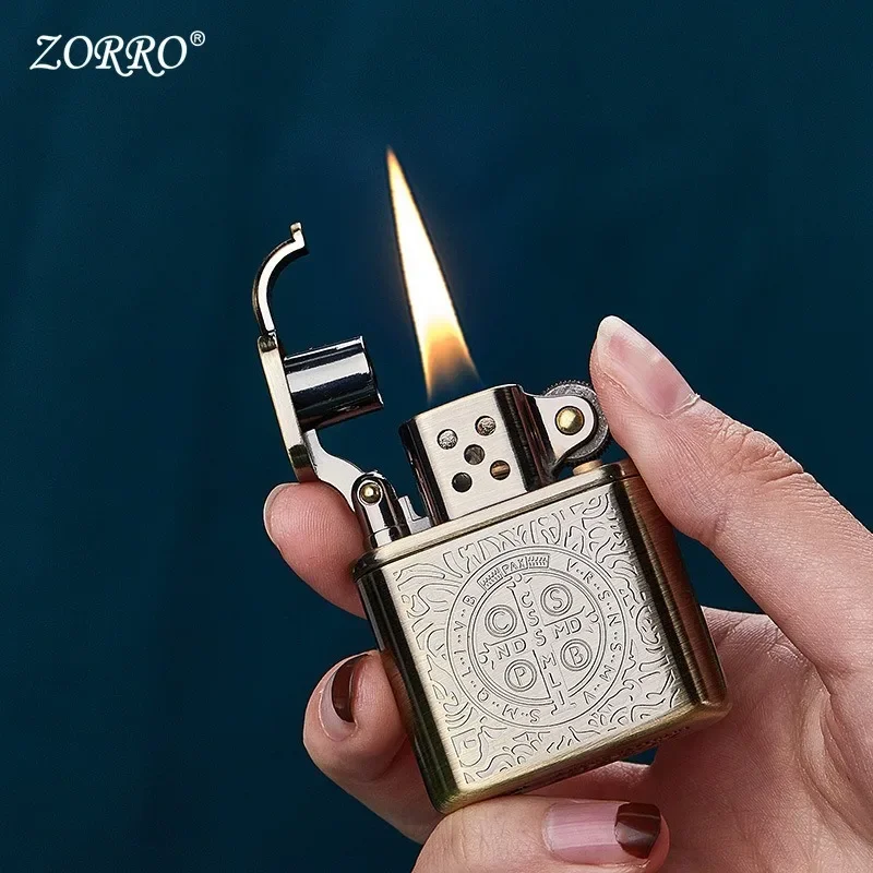 Fire Starting Kit - Zorro querosene isqueiro rebolo vintage retro