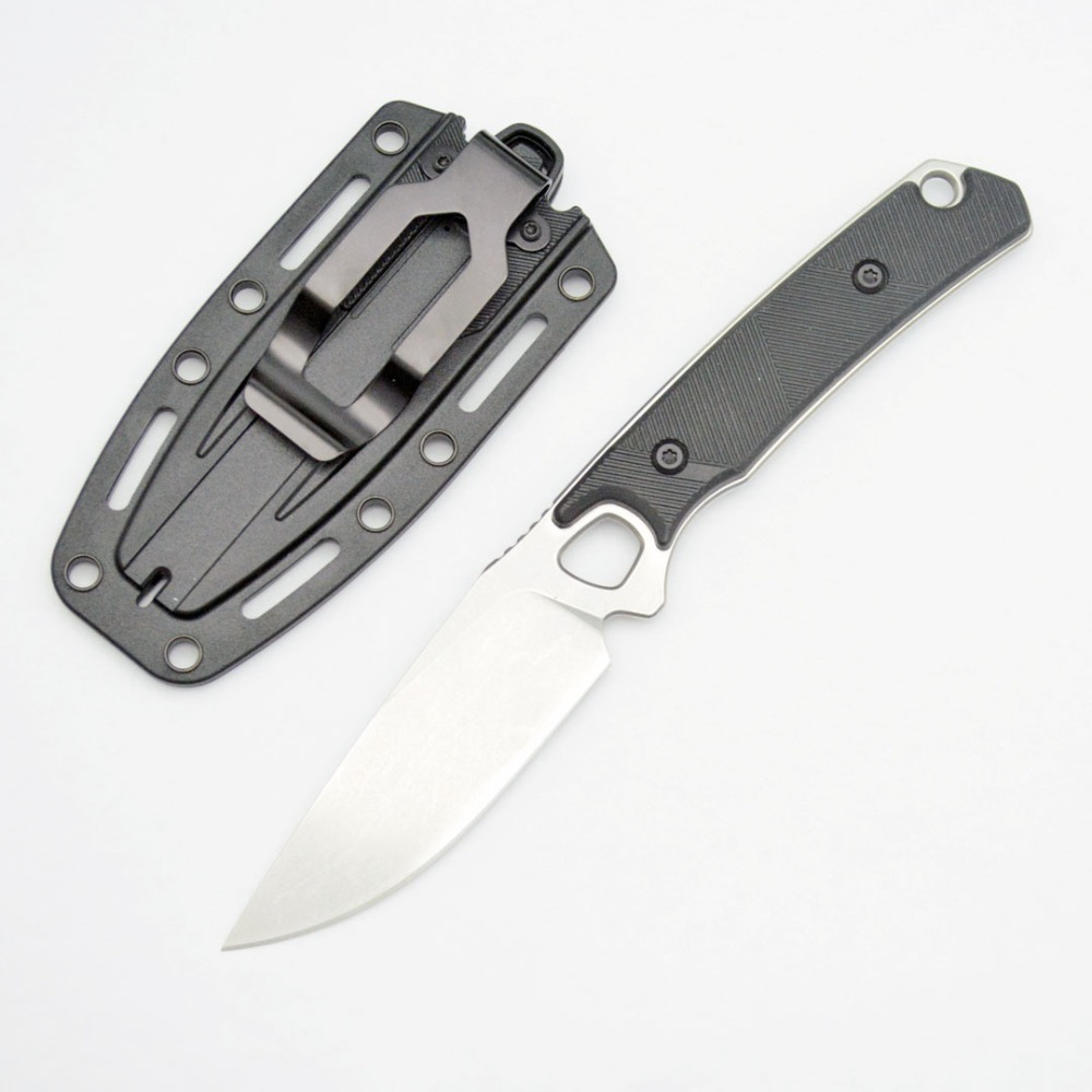 Bushcraft Knife Fixed - Faca reta 2048 EDC, cabo em