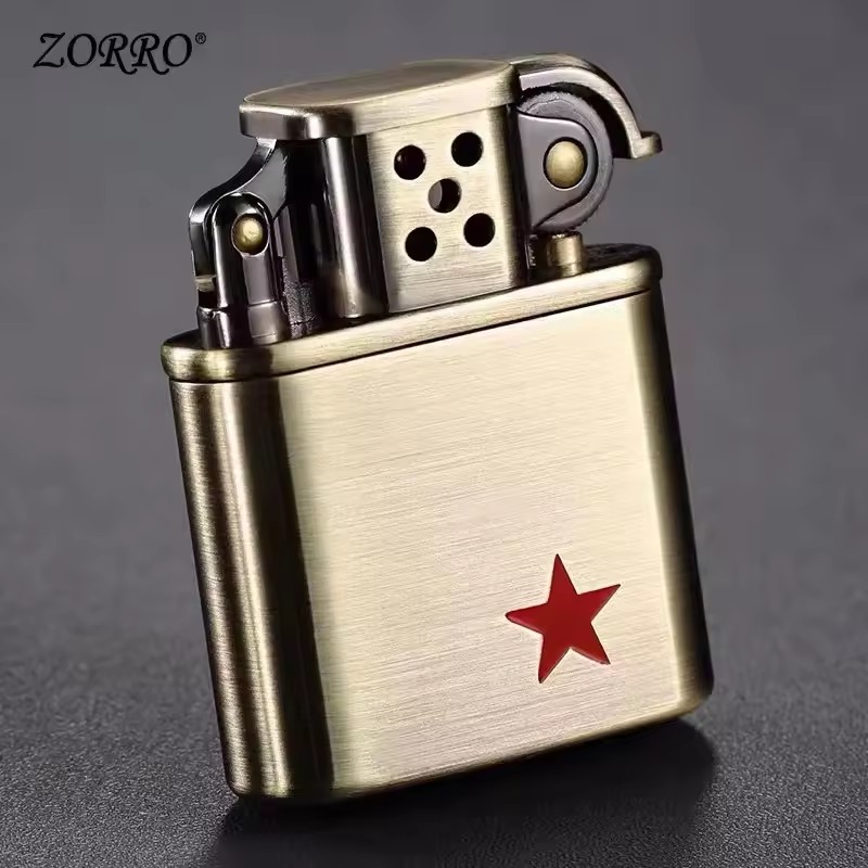 Fire Starting Kit - Zorro isqueiro vintage rebolo retro metal