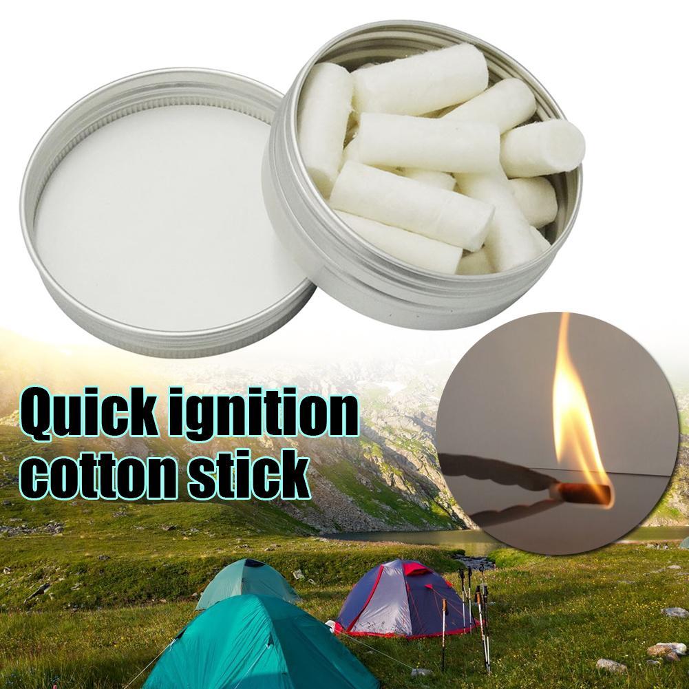 Fire Starting Kit - 12 pçs acampamento ao ar livre