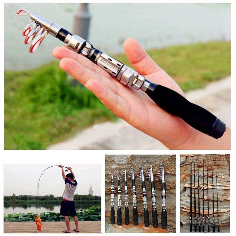 Fishing Kit Compact - Vara de Pesca Telescópica Mini Super