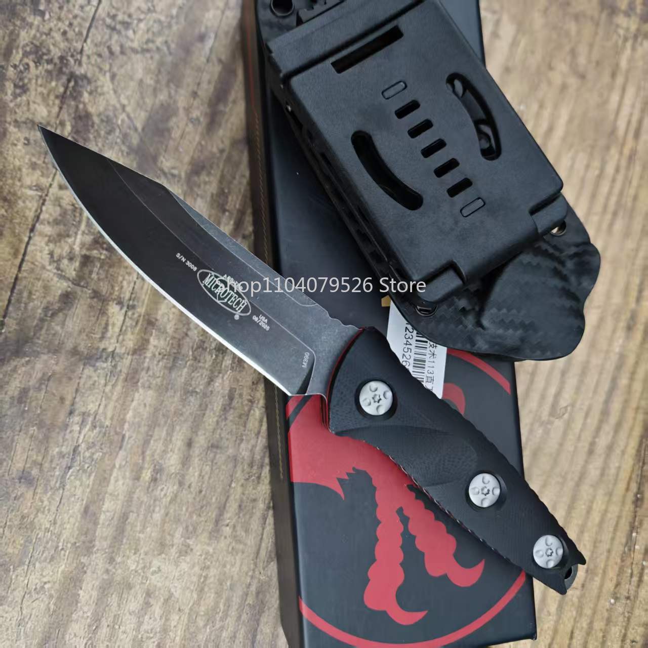 Bushcraft Knife Fixed - Faca Reta 113 Modelo 7Cr13Mov para