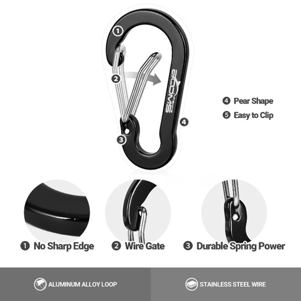 Mosquetão Durável para Caminha - Fishing Kit Compact avaliação e preço