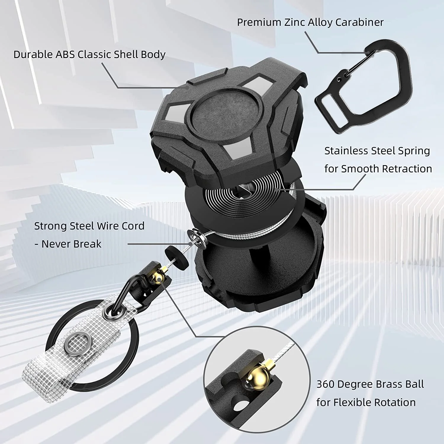 Pesca retrátil anti-perdido pu - Fishing Kit Compact avaliação e preço
