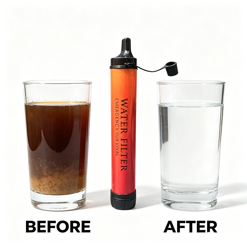 Filtro Purificador de Água par - Water Purification Straw avaliação e preço