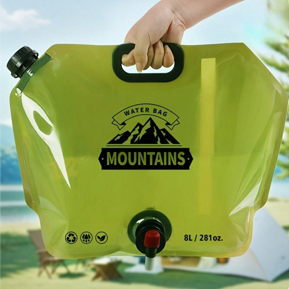 2.11 Galões de água portáteis  - Water Bag Collapsible avaliação e preço