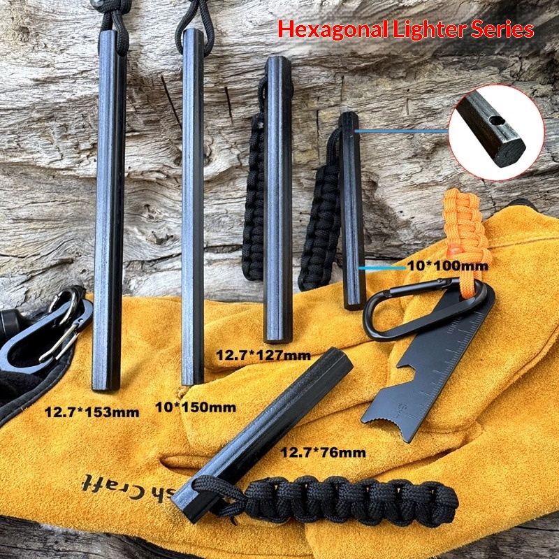 Novo acendedor de fogo à prova - Magnesium Fire Starter avaliação e preço