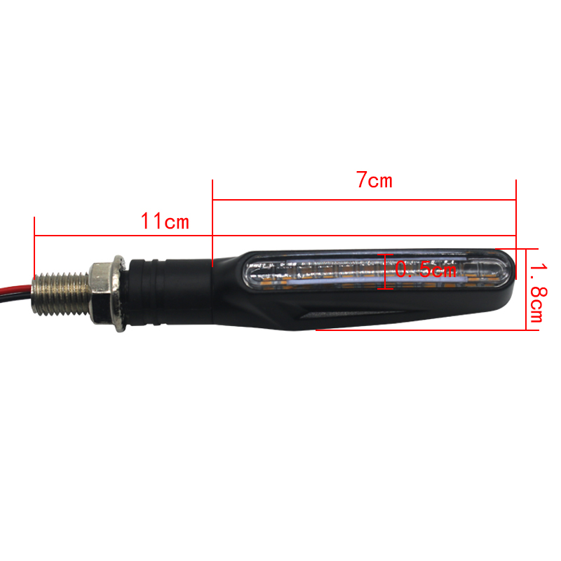 2/1 pçs led sinais de volta da - Sos Light Strobe avaliação e preço