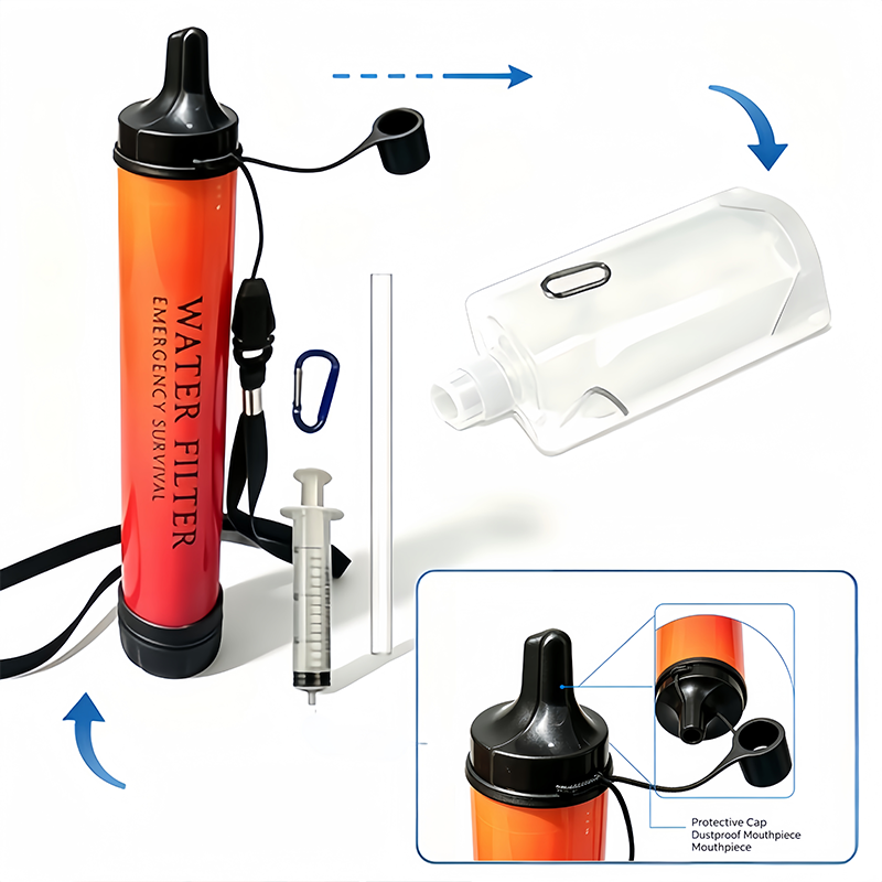 Purificador de água para ativi - Water Purification Straw avaliação e preço