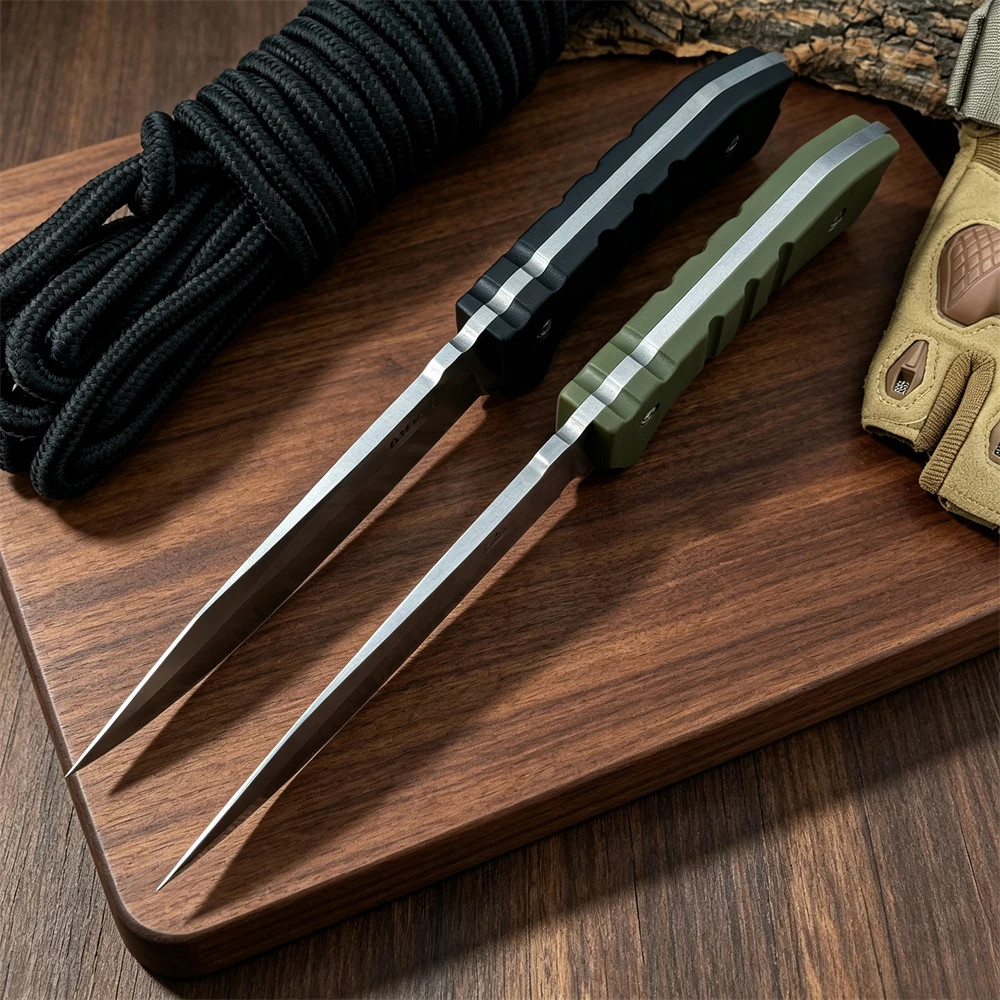 Faca de lâmina fixa e design r - Bushcraft Knife Fixed avaliação e preço