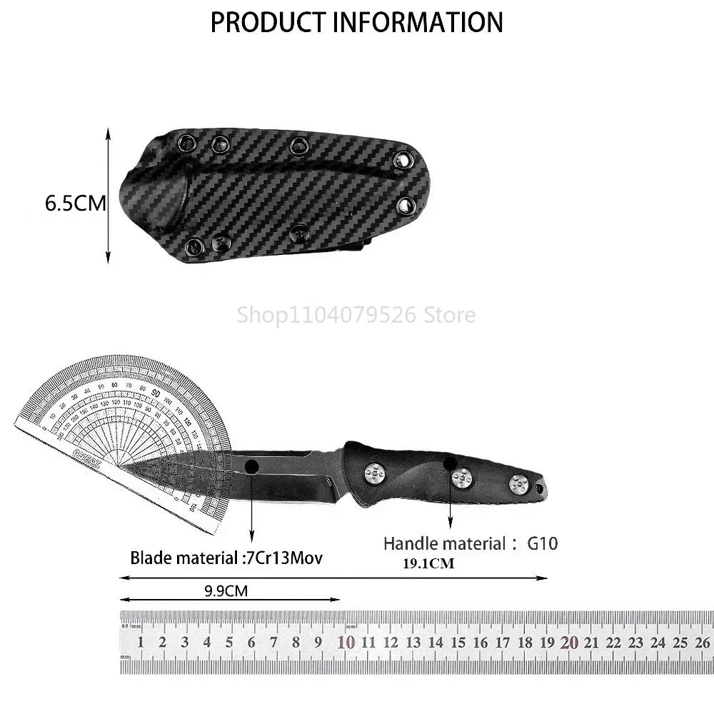 Faca Reta 113 Modelo 7Cr13Mov  - Bushcraft Knife Fixed avaliação e preço